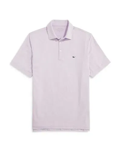 Vineyard Vines St. Jean Stripe Sankaty Regular Fit Polo Shirt In D Iris