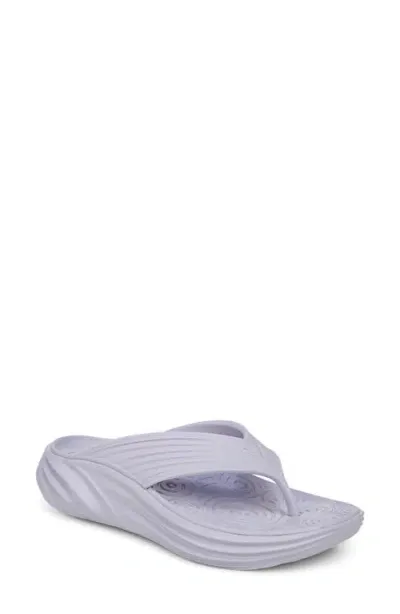 Vionic Tide Rx Flip Flop In Hydrangea Purple