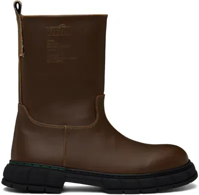 Viron Brown Courage Corn Boots In 800 Brown