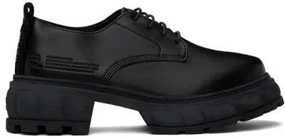 Viron Ssense Exclusive Black Alter Apple Derbys In 990 Black