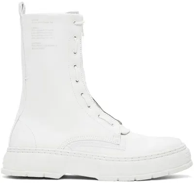 Viron White 1992z Boots In 100 White