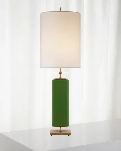 Visual Comfort Signature Beekman Table Lamp In Green