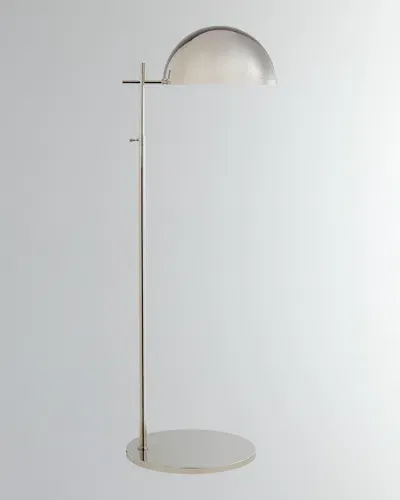 Visual Comfort Signature Dulcet Medium Pharmacy Floor Lamp By Kelly Wearstler In Polished Nickel