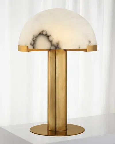 Visual Comfort Signature Melange Table Lamp By Kelly Wearstler In Antique Brass