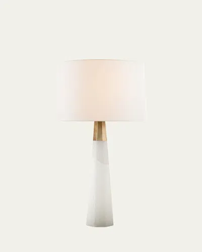 Visual Comfort Signature Olsen Table Lamp By Aerin In White Pattern