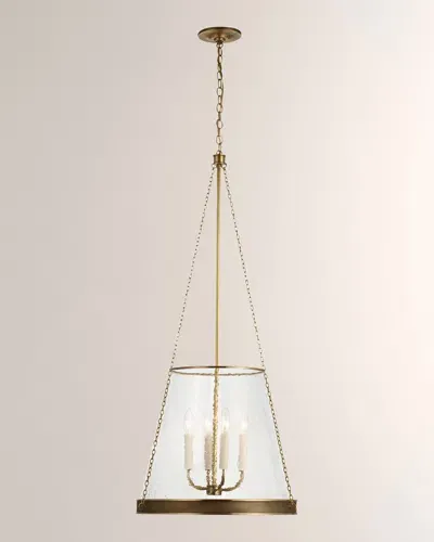 Visual Comfort Signature Reese 20" Pendant By Marie Flanigan In Soft Brass