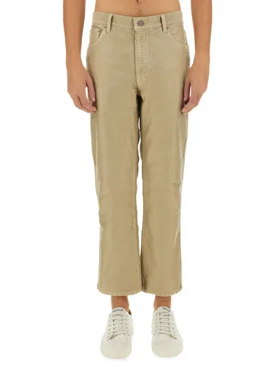 Visvim Cotton Pants In Beige