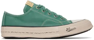 Visvim Green Skagway L.t. Lo Sneakers