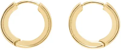 Vitaly Gold Arc Earrings