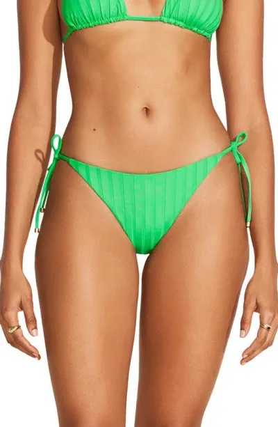 Vitamin A Elle Side Tie Bikini Bottoms In Spearmint Superib