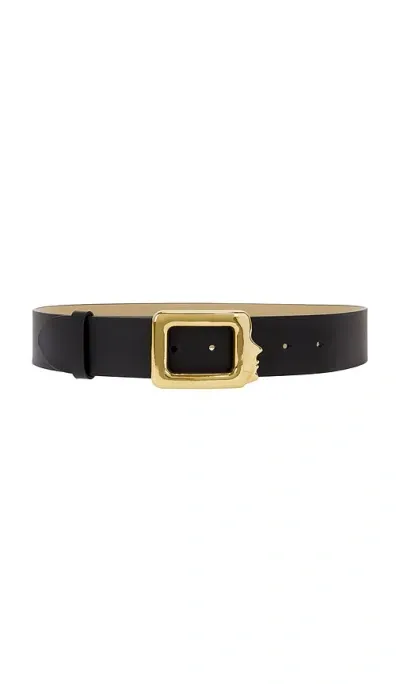 Vivetta Belt With Profile Buckle In 블랙