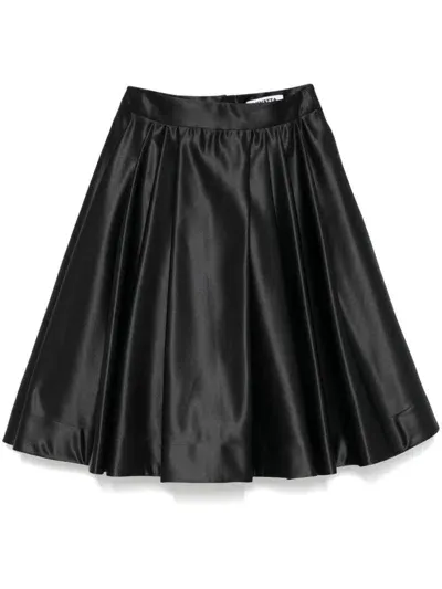 Vivetta Ruota Midi Skirt In Black