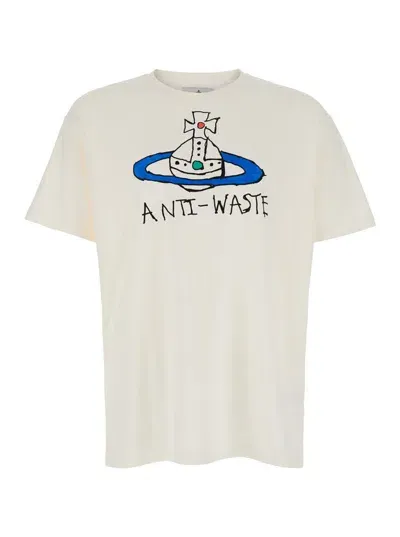 Vivienne Westwood Classic T-shirt Antiwaste In White