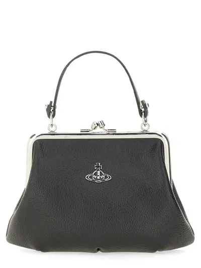 Vivienne Westwood Granny Clutch In Black