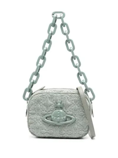 Vivienne Westwood Marianna Cross Body Bag In Green