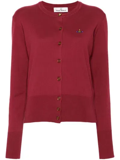 Vivienne Westwood Bea Cardigan In Red