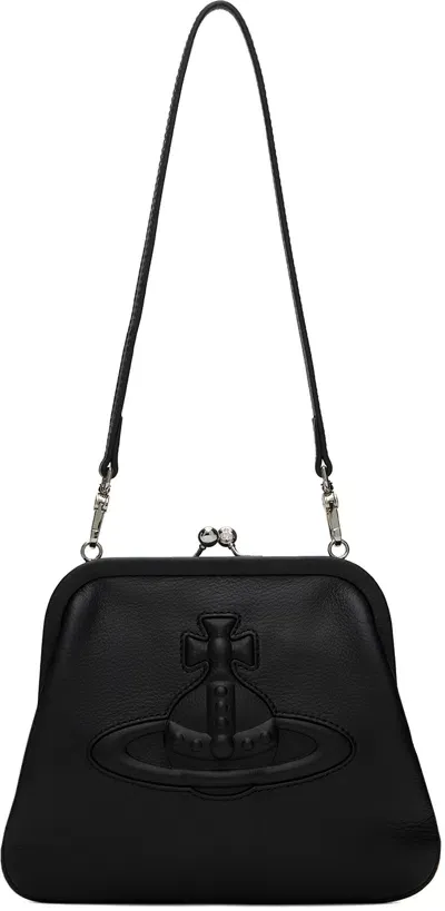 Vivienne Westwood ブラック Vivienne's Clutch バッグ In N401 Black