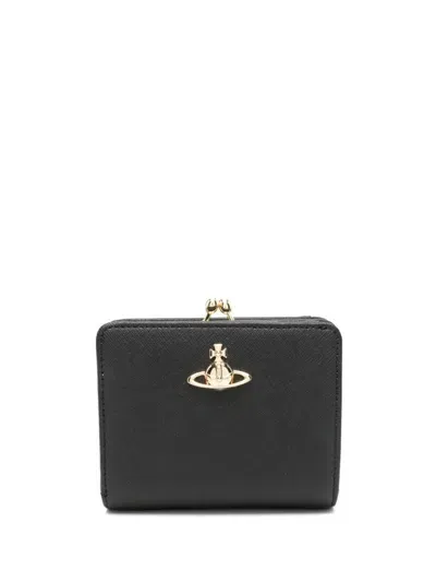 Vivienne Westwood Frame Wallet In Black