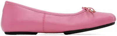 Vivienne Westwood Pink Brigitte Ballerina Flats In G409 Sex Pink