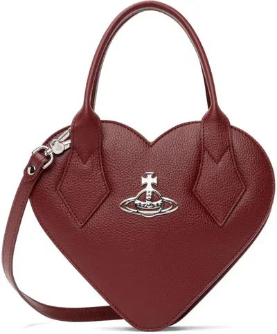 Vivienne Westwood Red Josephine Heart Crossbody Bag In H407 Red