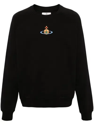 Vivienne Westwood Sweatshirt Black Size L Organic Cotton