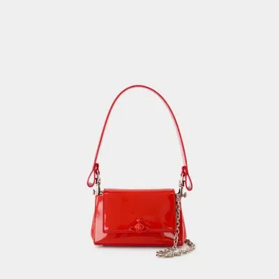 Vivienne Westwood Sac À Main Hazel Small -  - Cuir - Rouge In Red