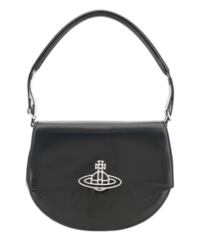 Vivienne Westwood Sadie Shoulder Bag In Black