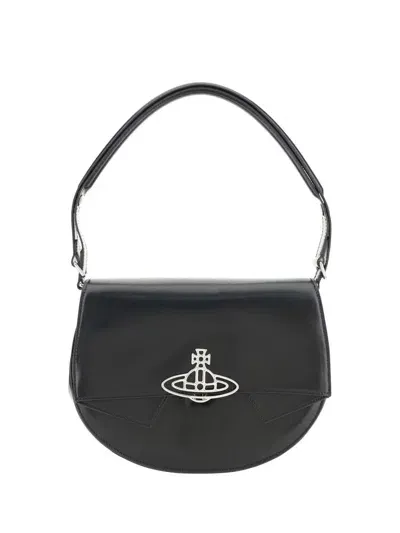 Vivienne Westwood Sadie Shoulder Bag In Black