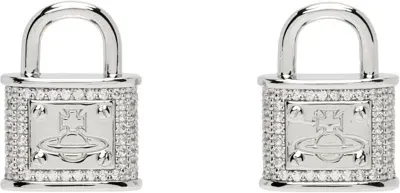 Vivienne Westwood Silver Fitzrovia Earrings In Aw23-p102