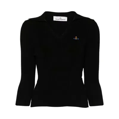 Vivienne Westwood Sweaters In Black