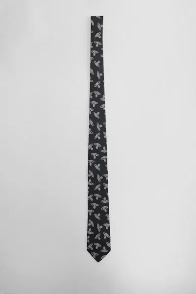 Vivienne Westwood Tie Cm 7 Tie In Black