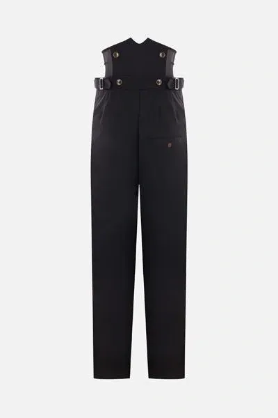 Vivienne Westwood Long Macca Corset Trousers In Black