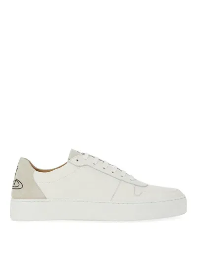 Vivienne Westwood Sneakers With Logo In White