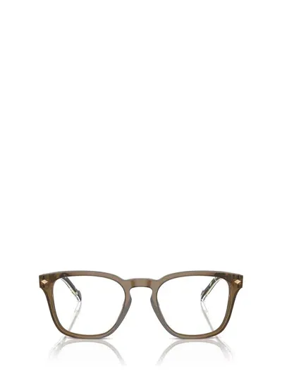 Vogue Eyewear Eyeglasses In Transparent Olive Green