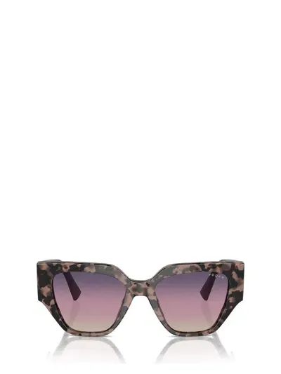 Vogue Eyewear Sunglasses In Pink Tortoise