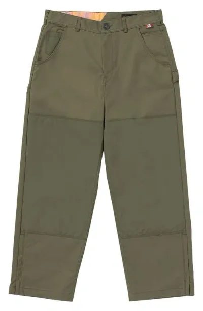 Volcom Bryan Iguchi Work Pants In Wintermoss