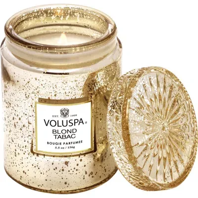 Voluspa Blond Tabac Small Jar Candle, 5.5 Oz.