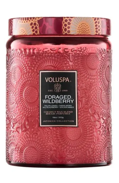 Voluspa Foraged Wildberry Large Jar Candle