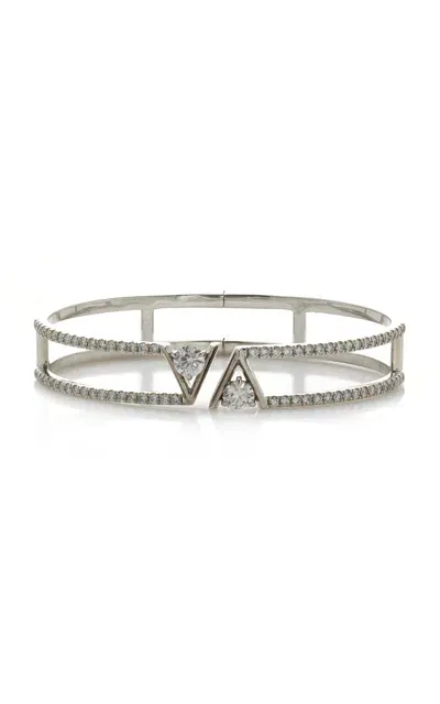 Vrai 14k White Gold Diamond Bracelet