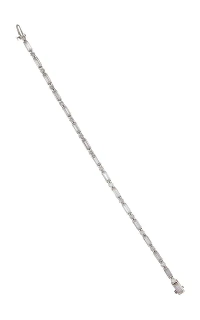 Vrai 14k White Gold Diamond Bracelet