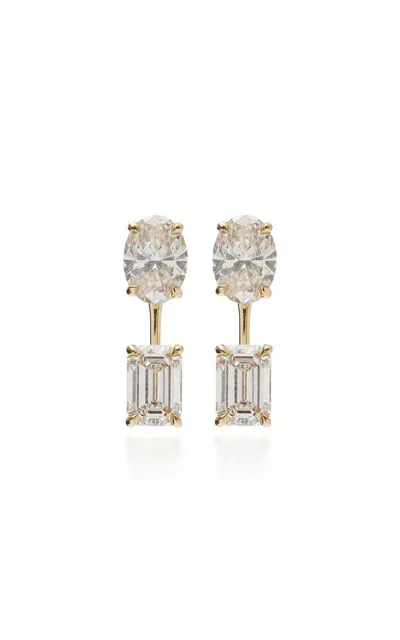 Vrai 14k Yellow Gold Diamond Earrings