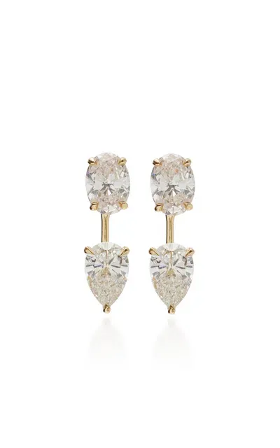 Vrai 14k Yellow Gold Diamond Earrings