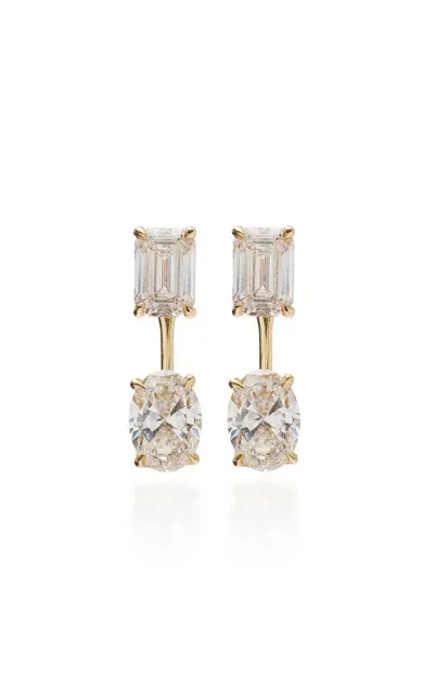 Vrai 14k Yellow Gold Diamond Earrings