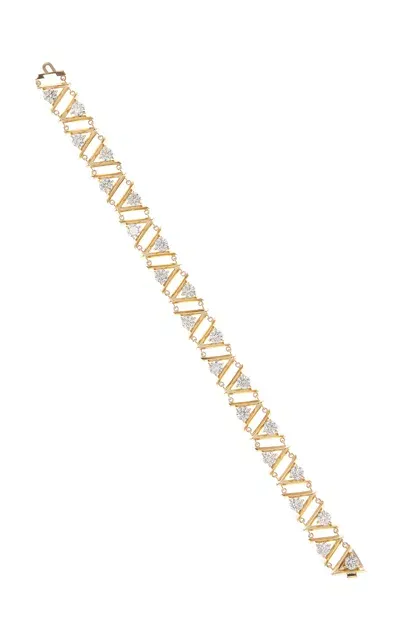 Vrai 14k Yellow Gold Lab-grown Diamond Bracelet