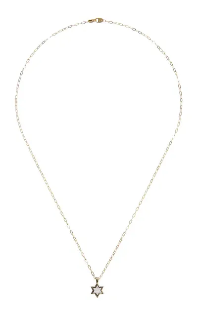 Vrai Star 18k Yellow Gold Diamond Necklace