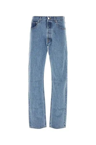 Vtmnts Man Denim Jeans In Blue