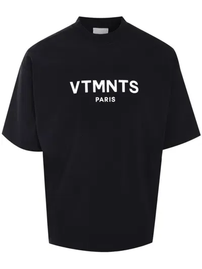 Vtmnts Black Paris T-shirt