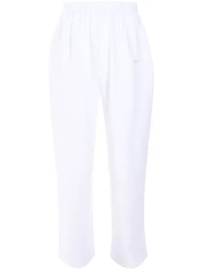 Vtmnts Paris Track Pants In White