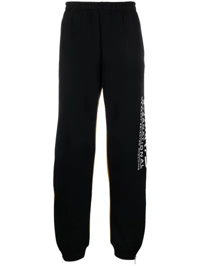 Vtmnts Reversible Track Pants In Black