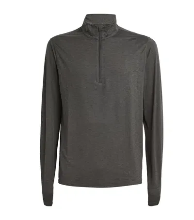 Vuori Ease Performance 2.0 Half-zip Sweatshirt In Grey